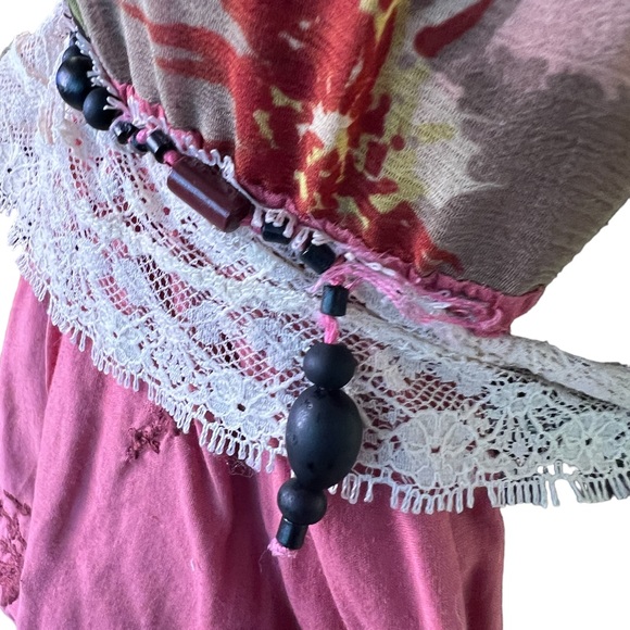 Free People Romantics Embroidered dress women’s size 4 - Picture 3 of 10